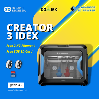 3D Printer Flashforge Creator 3 IDEX Independent Dual Extrusion